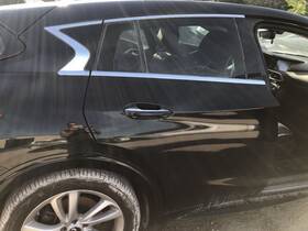 Hba005dama Infiniti 2017 2018 2019 Qx30 Rear Side Door Right Passenger Black Electric 86835