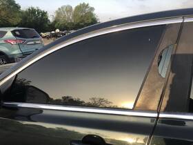 120-10056bl Jaguar Driver Left Front Door Chrome Belt Moulding Fits 16-19 Xf 935922