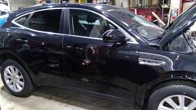 120-10162ar Jaguar Local Pickup Only Passenger Right Front Door Bright Chrome Trim Fits 18-19 E-p