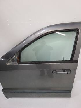 120-05581bl Jeep 2006 2007 Grand Cherokee Driver Left Front Lh Door Tempered Glass Gray