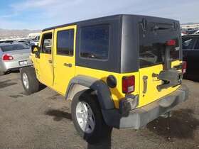 130-01084cr Jeep Passenger Rear Side Door Full Fits 07-10 Wrangler