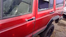 130-02428al Jeep Local Pickup Only Driver Left Rear Side Door Electric Fits 84-93 Cherokee 5437