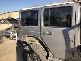 68079598ab Jeep 2011-2018 Wrangler Rear Side Full Door Right Passenger Psc Gray 903429