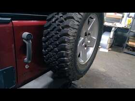 140-10007 Jeep/plymouth Truck Wrangler 2011 Rear Back Door