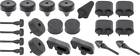 K88062 Oer Chevy Camaro Rs Rubber Stopper Kit Doors Hood Trunk