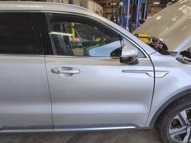 120-10455cr Kia Local Pickup Only Passenger Front Door Hybrid Without Acoustic Glass Fits 21-2