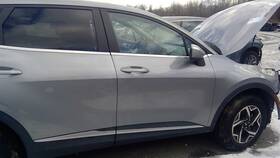120-10535br Kia Passenger Front Door Korea Built Light Tint Glass Fits 23-24 Sportage 1607912