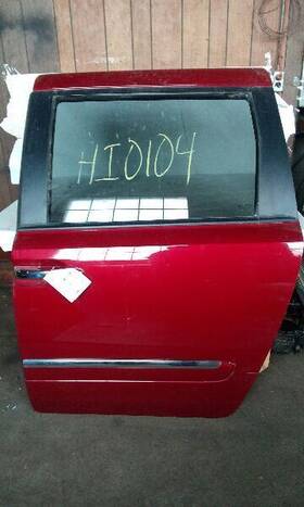 130-50172br Kia 06-12 14 Sedona Right Passenger Rear Side Door With Power Sliding