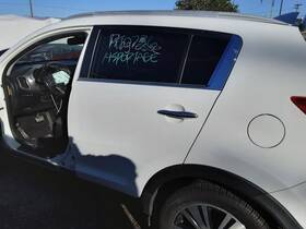 130-50486al Kia Local Pickup Only Driver Rear Side Door Privacy Tint Glass Fits 10-16 Sportage