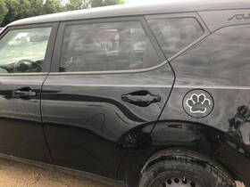 77003k0000 Kia 2020 Soul Rear Side Door Left Driver 9h Black Privacy Glass 871654