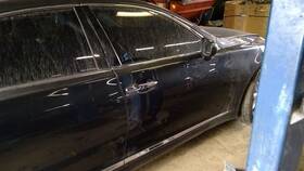 120-50312ar Lexus Passenger Front Door Ultraviolet Tempered Glass Fits 07-11 Ls460 2265667