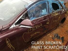 120-05744bl Lincoln Front Side Driver Left Door Fits 17-20 Mkz 10233206