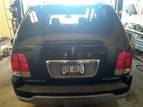 130-02870l Lincoln Puerta Driver Left Rear Side Door Fits 03-05 Aviator 10142157