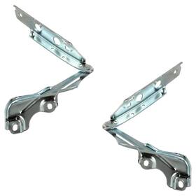 Ra13050007-ra13050008-2z8 Marinepartsdistributors New Pair Of Hood Hinge Fits Audi By Au1236106 Au1236107 4g8823301e 4g8823302e