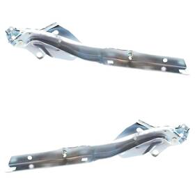 Repd130513-repd130514-z8 Marinepartsdistributors New Pair Of Hood Hinge Fits Dodge Ram 1500 Slt 8 Cyl 5.7l By Ch1236132 Ch1236133