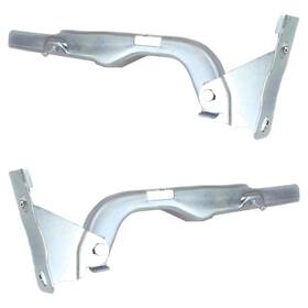 Repf130511-repf130512-z8 Marinepartsdistributors New Pair Of Hood Hinge Fits Lincoln Mark Lt Base By Fo1236132 Fo1236131