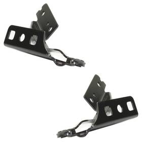 Repf130523-repf130524-z8 Marinepartsdistributors New Pair Of Hood Hinge Fits Ford By Fo1236158 Fo1236159 2t1z16797a 2t1z16796a
