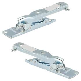 Repk130523-repk130524-z8 Marinepartsdistributors New Pair Of Hood Hinge Fits Kia By Ki1236168 Ki1236167 79110d4010 79120d4010