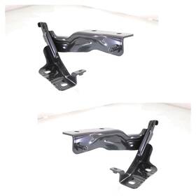Repn130511-repn130512-z8 Marinepartsdistributors New Pair Of Hood Hinge Fits Nissan Maxima S 6 Cyl 3.5l By Ni1236139 Ni1236138