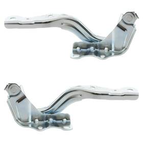 Rk13050001-rk13050002-z8 Marinepartsdistributors New Pair Of Hood Hinge Fits Kia By 79110a7600 Ki1236131 Ki1236132 79120a7600