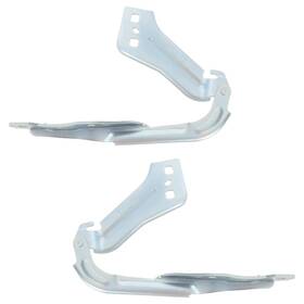 Rl13030005-rl13030006-2z8 Marinepartsdistributors New Pair Of Hood Hinge Fits Lincoln By Fo1236210 Fo1236209 Fa1z16797a Fa1z16796a