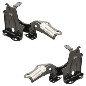 Rl13030009-rl13030010-z8 Marinepartsdistributors New Pair Of Hood Hinge Fits Lexus Nx350 Base 4 Cyl 2.4l By Lx1236154 Lx1236153