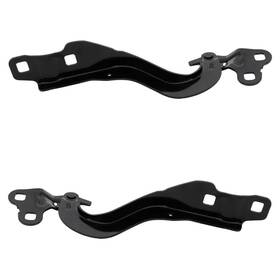 Rl13030015-rl13030016-2z8 Marinepartsdistributors New Pair Of Hood Hinge Fits Lincoln By Fo1236214 Fo1236213 Lj7z16797a Lj7z16796a