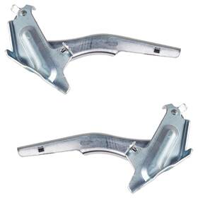 Rn13050019-rn13050020-z8 Marinepartsdistributors New Pair Of Hood Hinge Fits Nissan By Ni1236198 Ni1236199 654016lb0a 654006lb0a