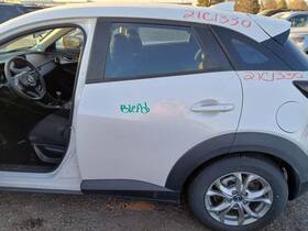 130-10358bl Mazda Local Pickup Only Driver Left Rear Side Door Fits 19-22 Cx-3 1379325
