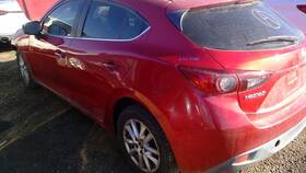 130-60470l Mazda Driver Left Rear Side Door Fits 14-18 3 2320193