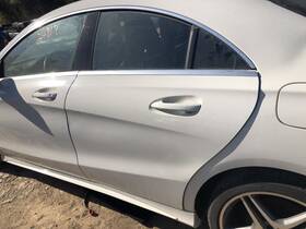 1177300105 Mercedes-benz 2014-2019 Cla250 Rear Side Door Left Driver 650 White 909830