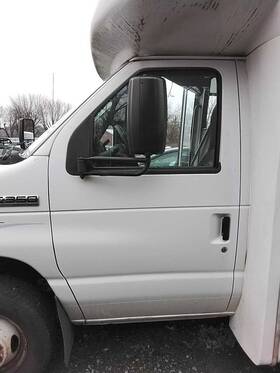 120-00384bl Mercedes-benz Local Pickup Only Driver Front Door Manual Window Fits 09-19 21-22 Ford E350 V