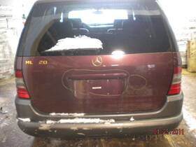 130-58375r Mercedes-benz Puerta Passenger Rear Side Door 163 Type Ml320 Fits 98-99 Ml-class 9859