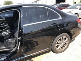 2057300105 Mercedes-benz 2015-2021 C300 Rear Side Door Left Driver 040 Black 887912