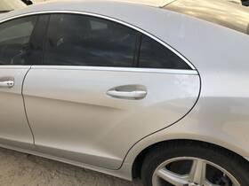 2187301105 Mercedes-benz 2012-2018 Cls550 Rear Side Door Left Driver Silver Electric 904005
