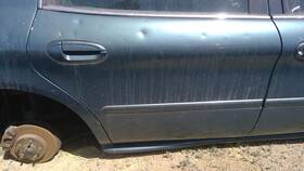 130-02766ar Mercury Local Pickup Only Passenger Right Rear Side Door Thru 3/29/98 Fits 96-98 Sable