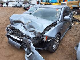 130-10445br Mitsubishi Passenger Right Rear Side Door Fits 14-17 Lancer 1257607