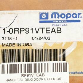 Rp91vteab Mopar Genuine Sliding Door Exterior Handle Left