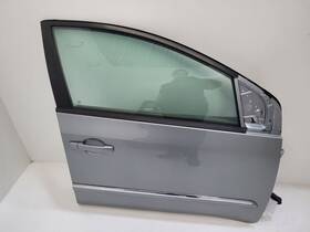 120-50245cr Nissan 10-12 Sentra Passenger Front Rh Door Electric W Body Side Mouldings Gray