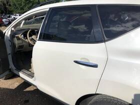 130-50446al Nissan 2010 2011 2012 2013 2014 Murano Rear Side Door Left Driver Qab White 8791