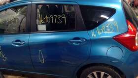 130-60549al Nissan Driver Rear Side Door Hatchback Note Electric Fits 14-19 Versa