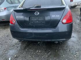 190-50212b Nissan Local Pickup Only Rear Bumper With Park Assist Fits 07-08 Maxima 1297555