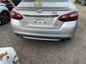 190-59381b Nissan Local Pickup Only Rear Bumper Sedan Without Park Assist Fits 16-18 Altima 1297
