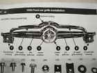 Oa-8200-b Ford Car Complete Grill Assembly New
