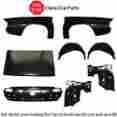 Phcwh01-701r Phcqp01-74r Phcqp01-74l Phctl01-70 Phctp01-74 1974 1975 1976 1977 Camaro Quarter Panel Skin Trunk Lid Tail Lamp Wheelhouse Phcwh01-70l Phcwh01-70r Phcwh01-701l