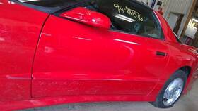 120-05668al Pontiac Red Driver Left Front Door Electric Fits 93-02 Firebird 10310359
