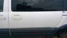 130-03102bl Pontiac Local Pickup Only Driver Rear Side Door Base Montana Emblem On Doors Fits 99-0