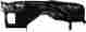 Qp13-551cl Aftermarket Products 1955-1957 Chevy Bel Air Convertible Only Inner Quarter Panel Lh