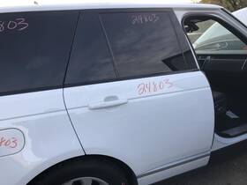 Lr036402 Range Rover 2013-2017 Rear Side Door Right Passenger White Privacy Glass 907919