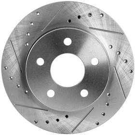 Jstpc27110080drsa1 Rareelectrical New Cross-drilled Brake Disc Fits Saturn Aura Hybrid 4 Cyl 2.4l By 19352 55094
